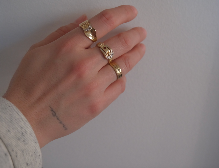 10K Diamond Star Band (5.5) - Stone Cooper