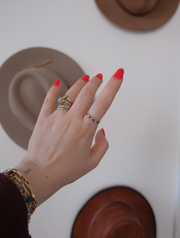 Emerald, Diamond Estate 10K Band (7) - Stone Cooper