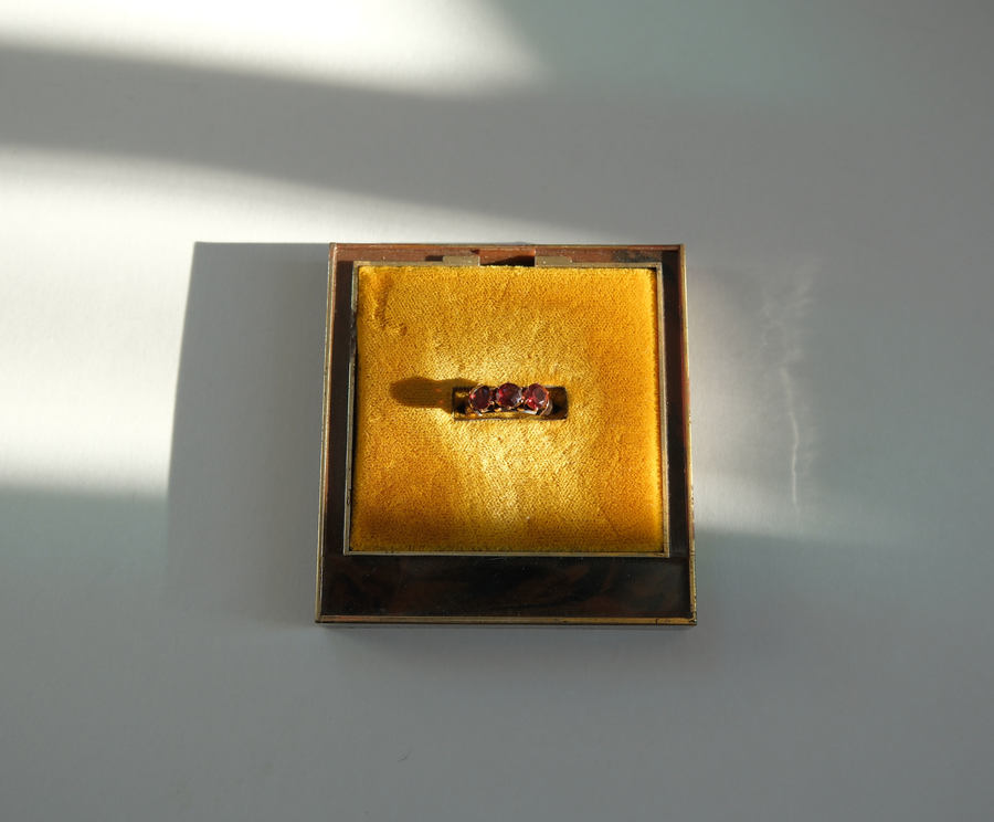 10K Victorian Garnet Ring (5) - Stone Cooper