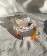 Multi Stone Stretch Bangle