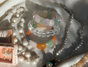 Multi Stone Stretch Bangle