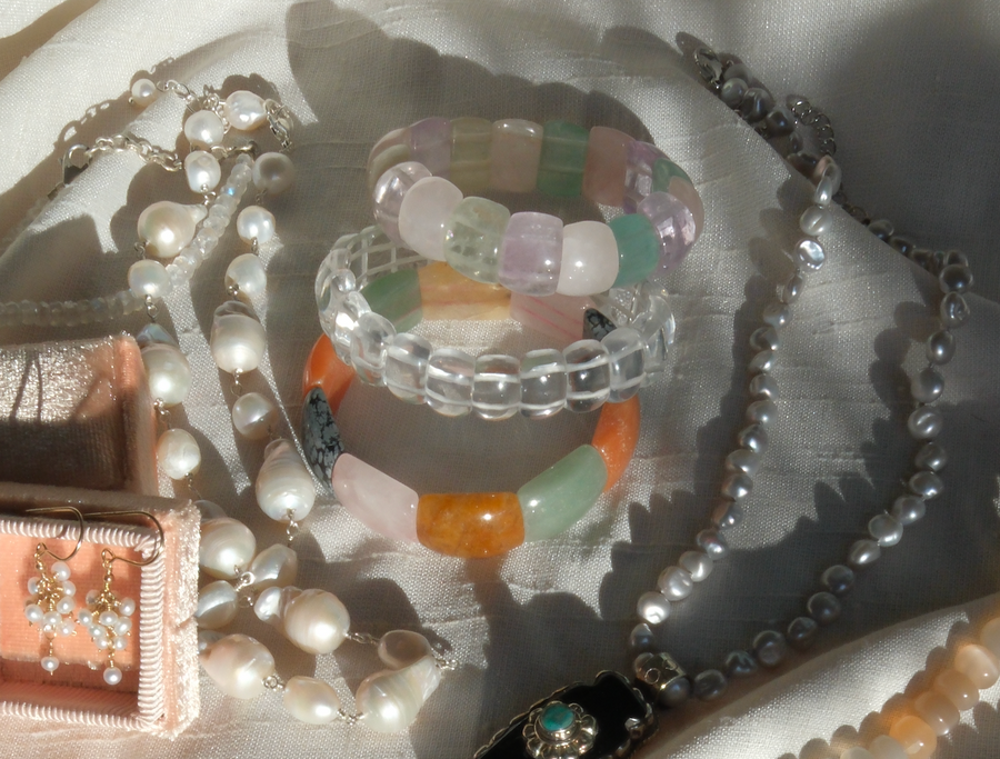 Multi Stone Stretch Bangle