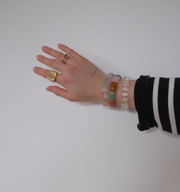 Multi Stone Stretch Bangle
