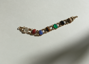 Darlene Double Strand Vintage Scarab Bracelet