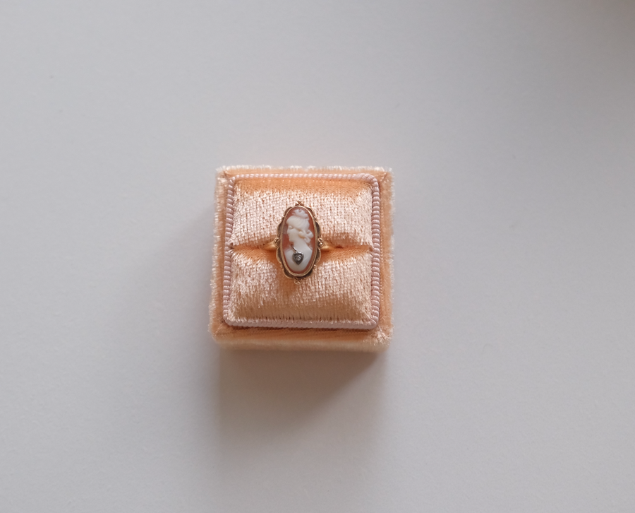 10K Cameo Diamond Ring (7)