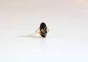 10K Vintage Onyx Diamond Ring (9)