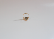14K Two-Toned Deco Diamond Ring (4)