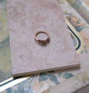 10K Gold Victorian Clasped Hands Fede Gimmel Ring (7)