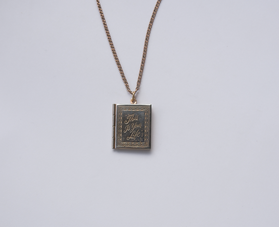 Walter 'This is Your Life' Book Locket - Stone Cooper