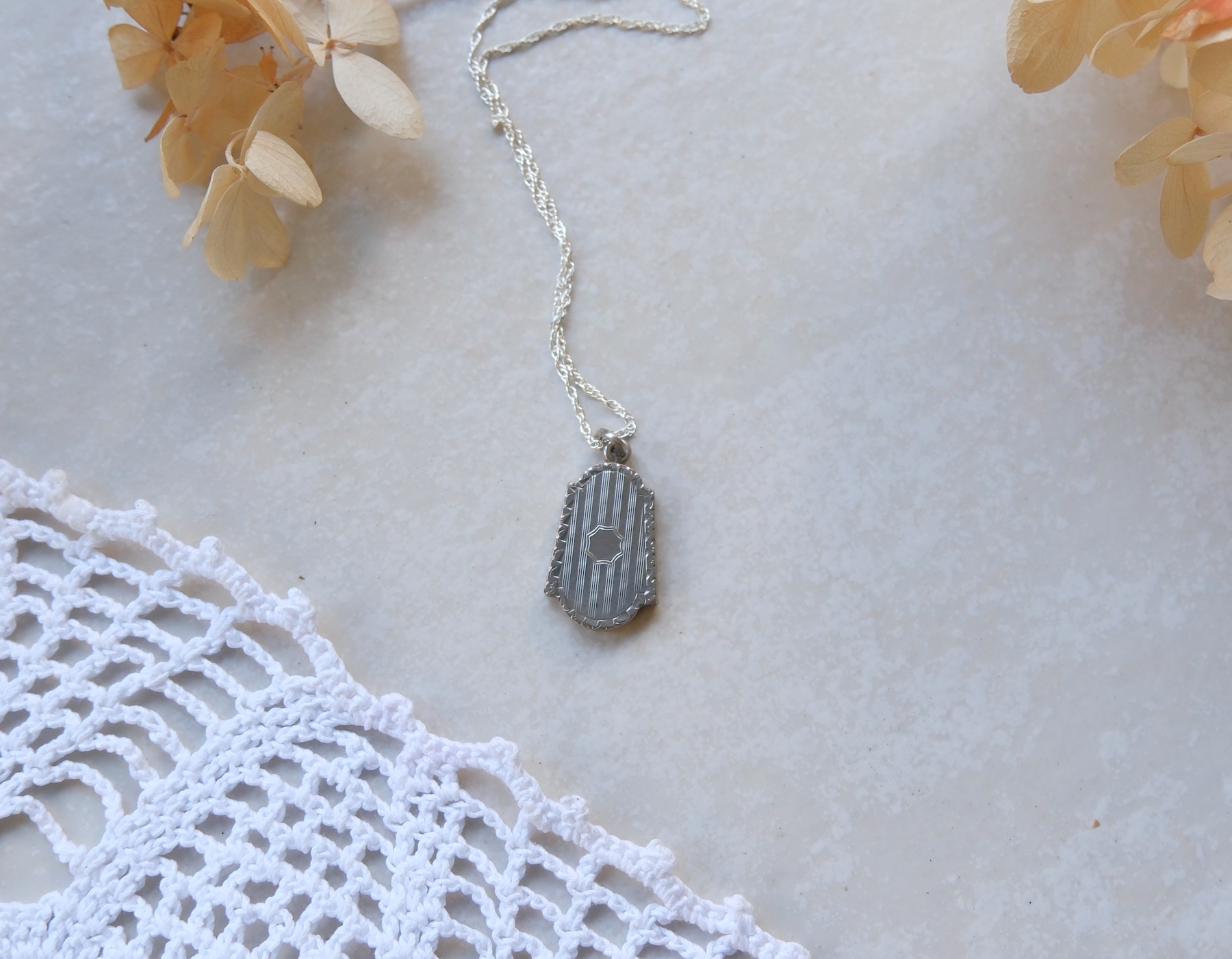 Pat Shield Locket - Stone Cooper