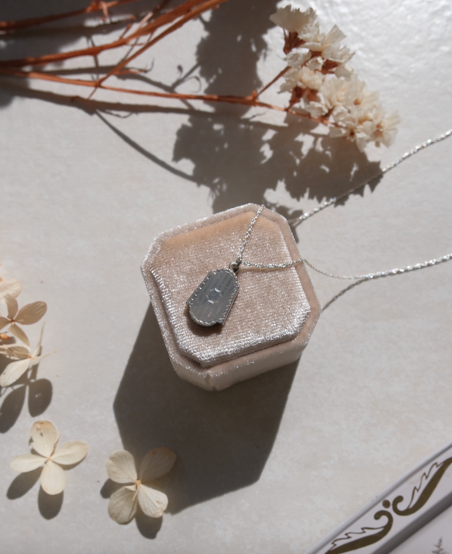 Pat Shield Locket - Stone Cooper