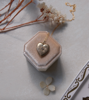 Lorna Diamond Heart Locket - Stone Cooper