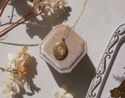 Darla Flower Locket - Stone Cooper