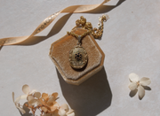 Blooma Gemstone Locket - Stone Cooper