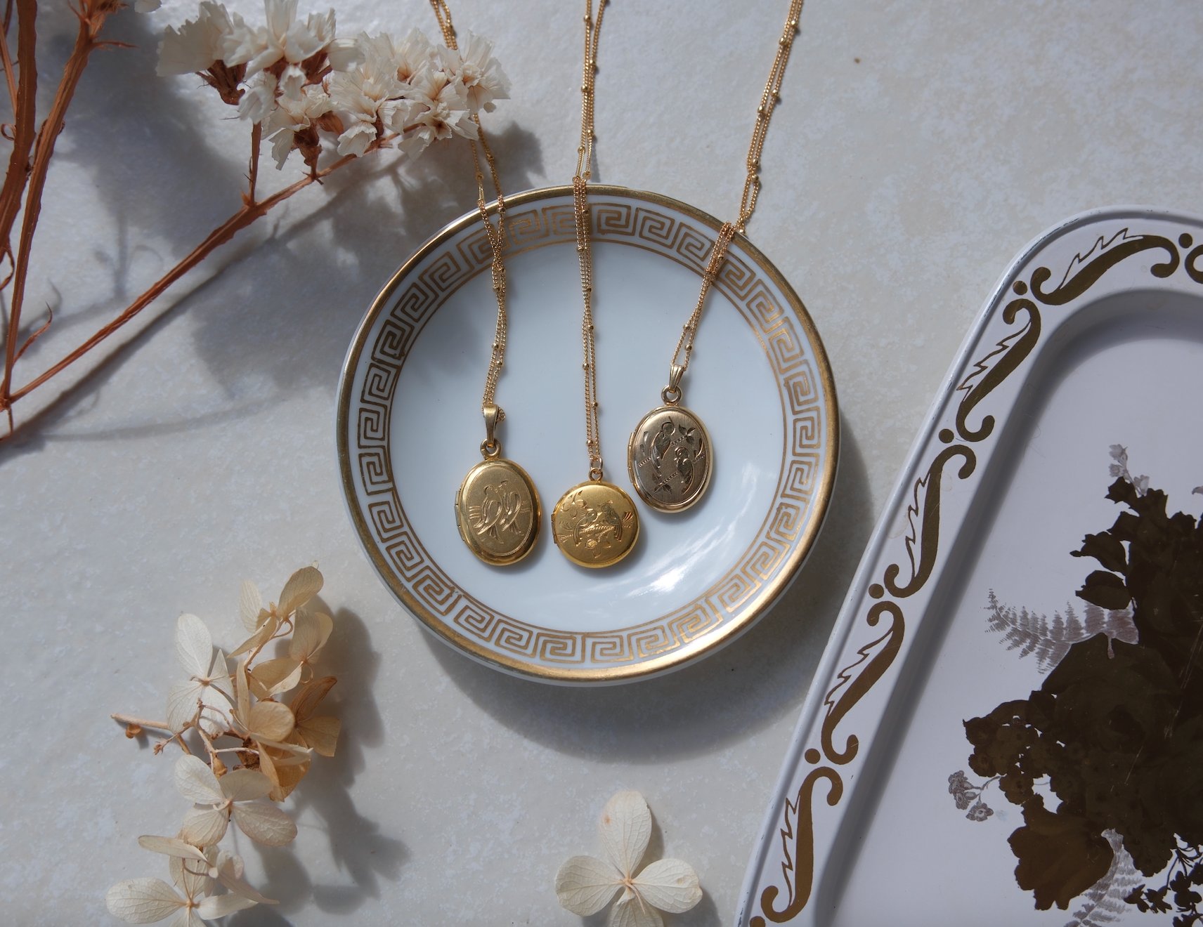 Hedwig Love Bird Lockets (3 styles) - Stone Cooper