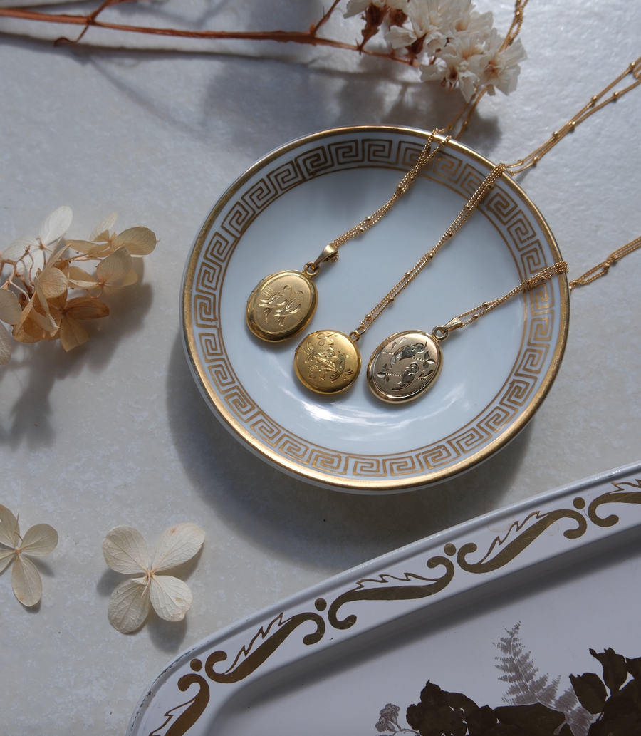 Hedwig Love Bird Lockets (3 styles) - Stone Cooper