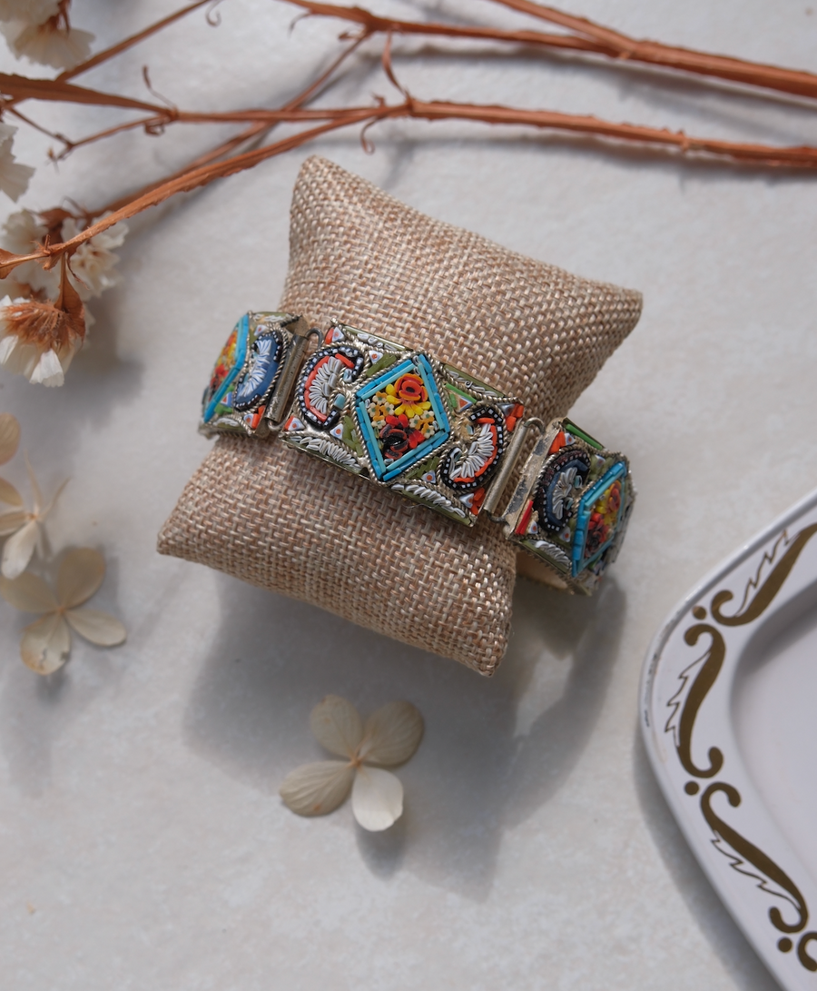 Faye Mosaic Panel Bracelet - Stone Cooper