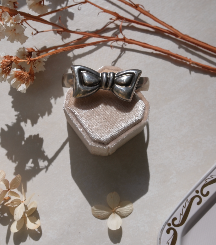 Cathy Sterling Silver Bow Cuff - Stone Cooper
