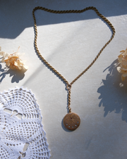 Zina Starburst Locket Y-Necklace - Stone Cooper