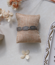 Madeline 'Forget-Me-Not" Bracelet, 1944 - "Always Thinking Of You..." - Stone Cooper