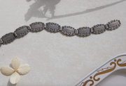 Madeline 'Forget-Me-Not" Bracelet, 1944 - "Always Thinking Of You..." - Stone Cooper