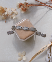 Margaret 'Forget-Me-Not" Bracelet, 1946 - "Peace, Prosperity, Best Wishes..." - Stone Cooper