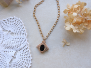 Winnie Reversible Fob Necklace - Stone Cooper