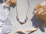 Beverly Fire Opal Lavaliere Necklace - Stone Cooper