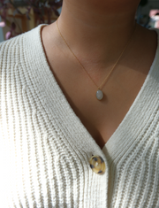 Aurilla Quartz Scarab Necklace - Stone Cooper