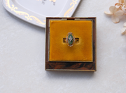 10K Jade Diamond Estate Ring (5.25) - Stone Cooper