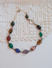 Layla Egyptian Revival Scarab Necklace - Stone Cooper