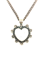 Birch Heart Necklace