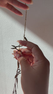 Epic Vintage Tool Chest Charm Necklace