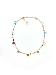 Sweetest Thing Choker (Gold & Black)