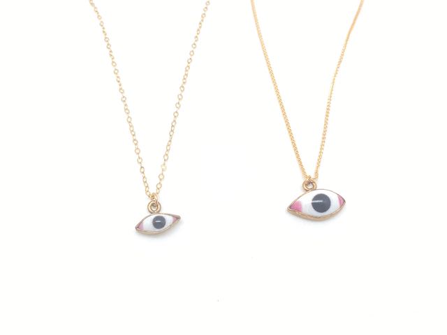 U & Me Glass Eye Necklaces