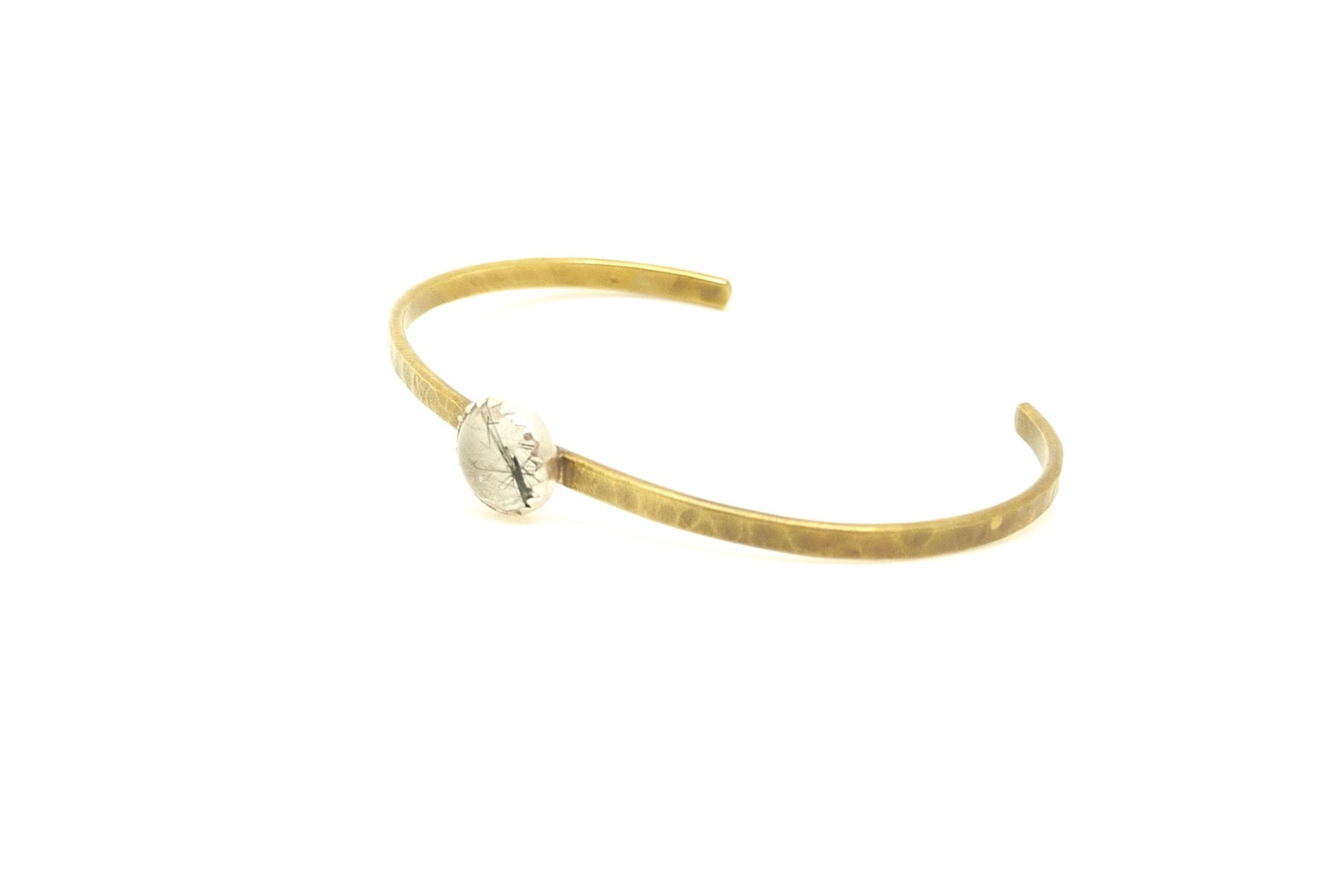 Tourmalated Quartz Everyday Cuff