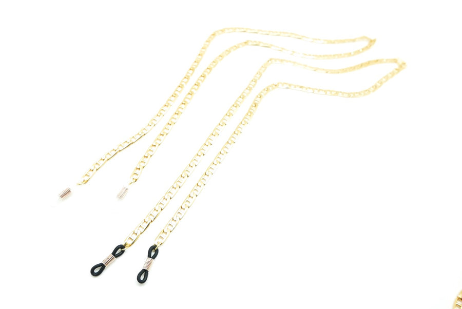 The Lucia: Vintage Gold-plated Eyeglass chain