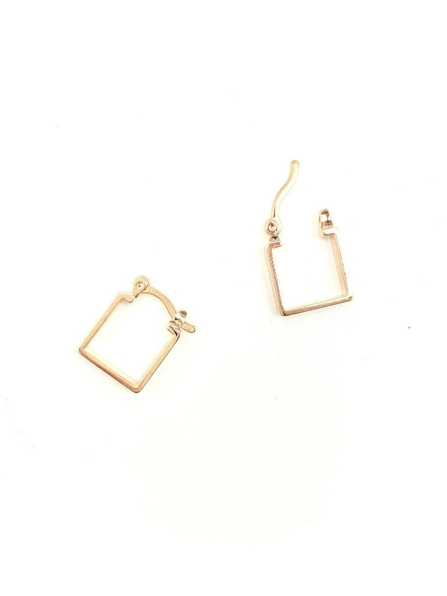 Classic Square Hoops