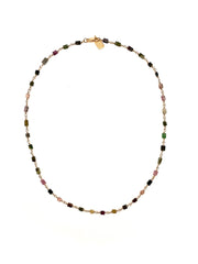 Tourmaline Cube Necklace