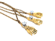 By the Moonlight, Moonstone Hand Necklace