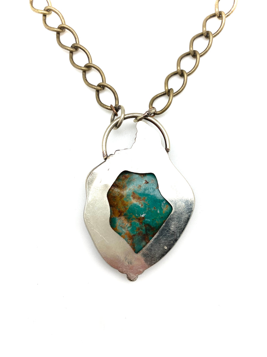 Turquoise Blob Necklace