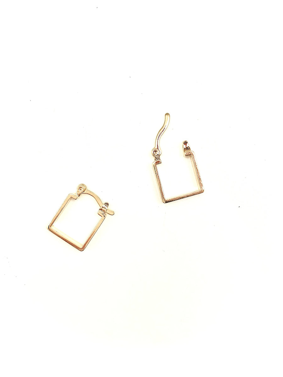 Classic Square Hoops