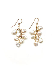 Pearl Nugget Earrings