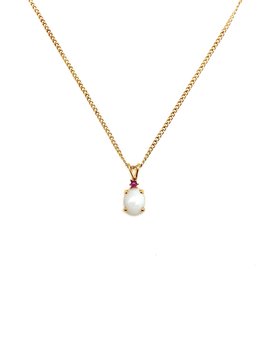 Lillian Opal Ruby Set